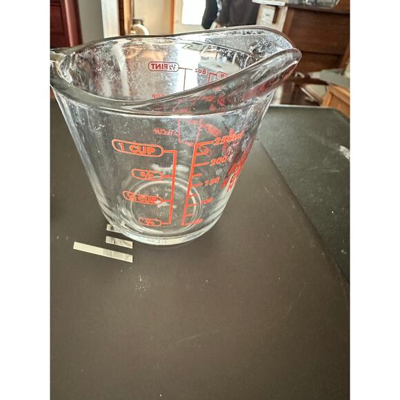 Vintage Anchor Hocking 1 Cup Glass Measuring Cup USA - Picture 3 of 4